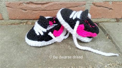 baby nike schoentjes haken